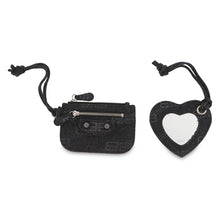 Load image into Gallery viewer, BALENCIAGA Le Cagoule Shoulder Bag Black702431 Denim Size XS
