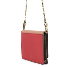 Load image into Gallery viewer, Bottega Veneta Chain wallet Pink/Red/Brown521308 Leather
