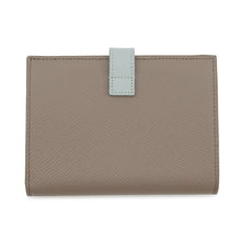 Load image into Gallery viewer, CELINE Medium Strap Wallet Two-Tone Pebble/mineral10B643BRU Grained CalfLeather

