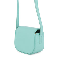 Load image into Gallery viewer, CELINE Triomphe AirPodsCase Shoulder Bag Blue10L013DPV Shiny Calf Leather Size Mini

