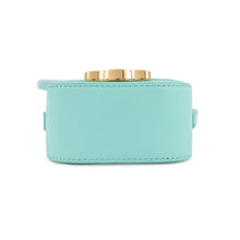Load image into Gallery viewer, CELINE Triomphe AirPodsCase Shoulder Bag Blue10L013DPV Shiny Calf Leather Size Mini
