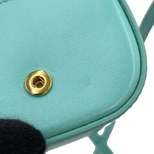 Load image into Gallery viewer, CELINE Triomphe AirPodsCase Shoulder Bag Blue10L013DPV Shiny Calf Leather Size Mini
