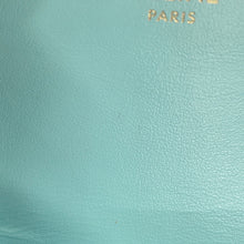 Load image into Gallery viewer, CELINE Triomphe AirPodsCase Shoulder Bag Blue10L013DPV Shiny Calf Leather Size Mini
