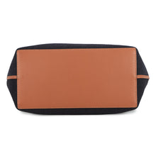 将图像加载到图库查看器中，LOEWE Logo 2-way tote bag NavyA717S72X13 Wool Leather
