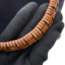 将图像加载到图库查看器中，LOEWE Logo 2-way tote bag NavyA717S72X13 Wool Leather
