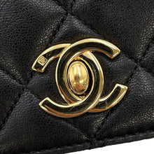 将图像加载到图库查看器中，CHANEL Matelasse Full Flap ChainShoulder BlackA03571 Lambskin
