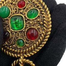 Load image into Gallery viewer, CHANEL Gripoa Double Necklace Gold Gold Plated
