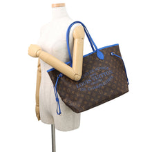 Load image into Gallery viewer, LOUIS VUITTON Neverfull Grand BleuM40938 Monogram Ikat Flower Size MM
