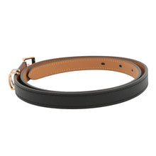 将图像加载到图库查看器中，HERMES Pop H Belt Size 75 Black/Gold Epsom

