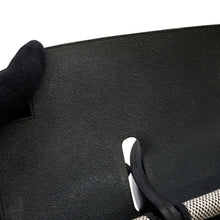 Load image into Gallery viewer, HERMES Herbag Zip Pegasus Pop Black/Blue Indigo/Ecru Toile H Vache Hunter Leather Size PM
