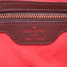 将图像加载到图库查看器中，LOUIS VUITTON Triana RedN51155 Damier Ebene Canvas
