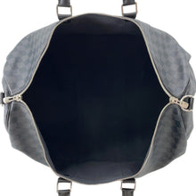 将图像加载到图库查看器中，LOUIS VUITTON Keepall Bandouliere NoirN41413 Damier Graphite Size 55
