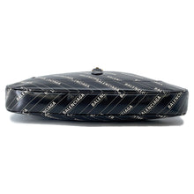 将图像加载到图库查看器中，BALENCIAGA The Hacker Project Jackie 1961 Shoulder Bag Black/Beige636712 Leather Size Medium
