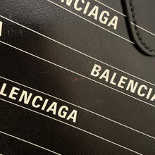 将图像加载到图库查看器中，BALENCIAGA The Hacker Project Jackie 1961 Shoulder Bag Black/Beige636712 Leather Size Medium
