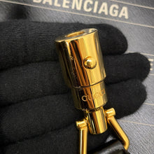 将图像加载到图库查看器中，BALENCIAGA The Hacker Project Jackie 1961 Shoulder Bag Black/Beige636712 Leather Size Medium
