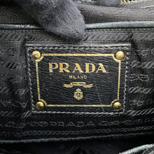 Load image into Gallery viewer, PRADA Gathered 2WAYHandbag BlackBN2346 Nylon Leather
