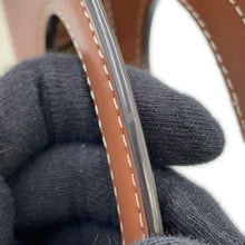 将图像加载到图库查看器中，BURBERRY Pocket bag Natural/Malt Brown80393611 Canvas Leather Size Mini
