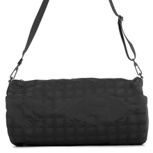 Load image into Gallery viewer, CHANEL New Travel Line Travel Bag Black Nylon
