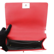 Load image into Gallery viewer, CHANEL Boy Chanel ChainShoulder Bag RedA92193 Patent Leather Size 28
