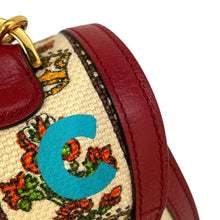Load image into Gallery viewer, GUCCI MUSIC IS MINE Bamboo 3WAY Handbag Red/Ivory679632 Leather Canvas Size Medium
