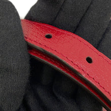 Load image into Gallery viewer, GUCCI MUSIC IS MINE Bamboo 3WAY Handbag Red/Ivory679632 Leather Canvas Size Medium
