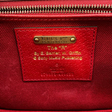 Load image into Gallery viewer, GUCCI MUSIC IS MINE Bamboo 3WAY Handbag Red/Ivory679632 Leather Canvas Size Medium

