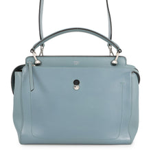 将图像加载到图库查看器中，FENDI dot com 2WAY Handbag Blue8BN293 Leather
