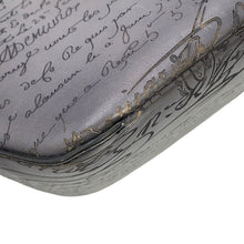 将图像加载到图库查看器中，Berluti Calligraphy Tote Bag Gray Leather Size Mini
