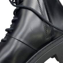 将图像加载到图库查看器中，TOD’S logo combat boots BlackXXW08J0EY53RBTB999 Leather Size 39
