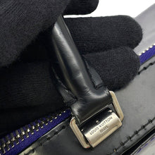 将图像加载到图库查看器中，LOUIS VUITTON Melrose Purple/NoirM42696 Monogram Vernis Leather
