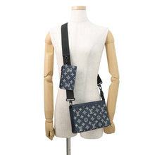 Load image into Gallery viewer, LOUIS VUITTON Gaston Wearable Wallet NavyM83384 Monogram Shadow
