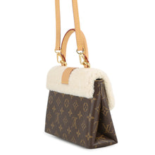 将图像加载到图库查看器中，LOUIS VUITTON Locky BrownM46318 Monogram Mouton Size BB
