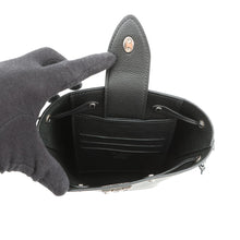 将图像加载到图库查看器中，LOUIS VUITTON Nano Rock Me Bucket NoirM68709 Calf Leather Size Nano
