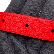 将图像加载到图库查看器中，LOUIS VUITTON LVxYK Onthego Rouge/WhiteM46412 Monogram Empreinte Leather Infinity Dot Size PM
