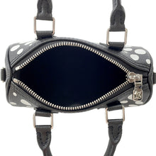 将图像加载到图库查看器中，LOUIS VUITTON LV × YK Nano Speedy Black/WhiteM81910 Monogram Empreinte Leather Infinity Dot Size Nano
