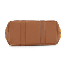 Load image into Gallery viewer, HERMES Garden Party Saffron/Gold Toile Officier Negonda Leather Size PM
