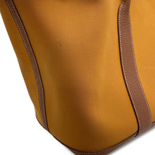 Load image into Gallery viewer, HERMES Garden Party Saffron/Gold Toile Officier Negonda Leather Size PM
