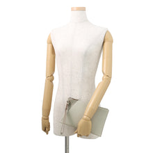 Load image into Gallery viewer, HERMES Caba Cityslide clutchertige Gris Tourterelle Togo Leather Size 24
