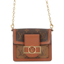 将图像加载到图库查看器中，LOUIS VUITTON Pico Dauphine NoirM82749 Monogram Monogram Reverse Canvas
