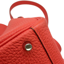 将图像加载到图库查看器中，HERMES Lindy Rose texas Taurillon Clemence Size Mini
