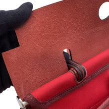Load image into Gallery viewer, HERMES Herbag zip RougeSellier Toile Officier Box Calf Leather Size PM

