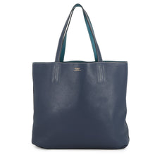 Load image into Gallery viewer, HERMES Double Sense Tote Bag Blue Izmir/Blue Saphir Taurillon Clemence Size 45
