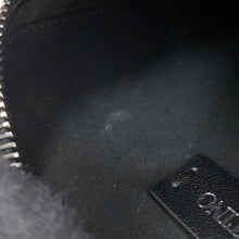 将图像加载到图库查看器中，Valentino Garavani Full logo Shoulder Bag Black/White Leather
