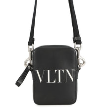 Load image into Gallery viewer, Valentino Garavani Logo Shoulder Bag Black3Y2B0943WJW Leather
