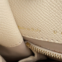 Load image into Gallery viewer, Valextra Valextra B Cube Shoulder Bag Ivory Leather
