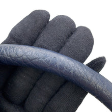 将图像加载到图库查看器中，CELINE Trapeze 2way Bag Navy/Beige174683 Leather Size Small
