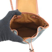 将图像加载到图库查看器中，CELINE Triomphe Falco Backpack Tan197662 PVC Leather Size Mini
