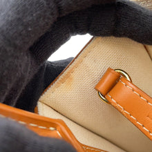 Load image into Gallery viewer, CELINE Vertical Cabas 2-way Tote Natural/Tan193302 Canvas Leather Size Mini
