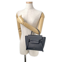 将图像加载到图库查看器中，CELINE Belt bag Black189003 Leather Size Nano
