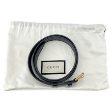 Load image into Gallery viewer, GUCCI GG Marmont Waist Bag Black/Pink476434 Leather Velour

